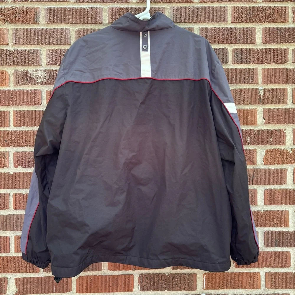 ZeroXposur Jacket Coat Black Grey Red trim Moto Snowboard Men’s Size XL